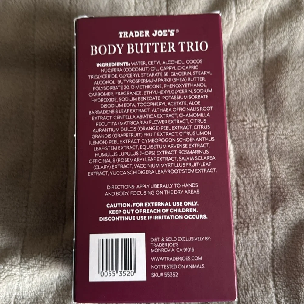 BNIB TRADER JOE’S BODY BUTTER TRIO - Picture 4 of 4
